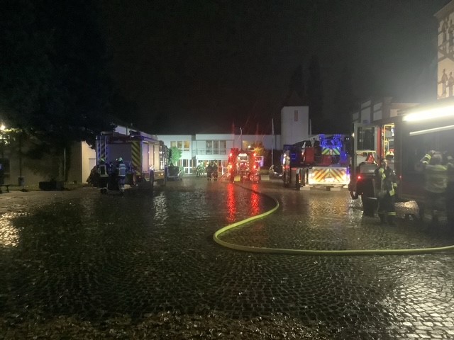 Feuer in einem Pflegeheim