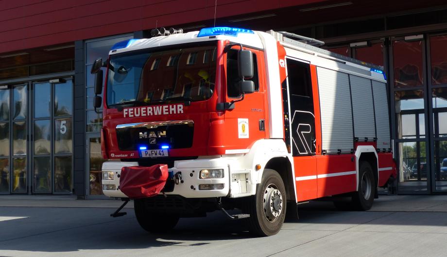 Feuerwehr Potsdam: Verhältnismäßig ruhige Silvester-Nacht