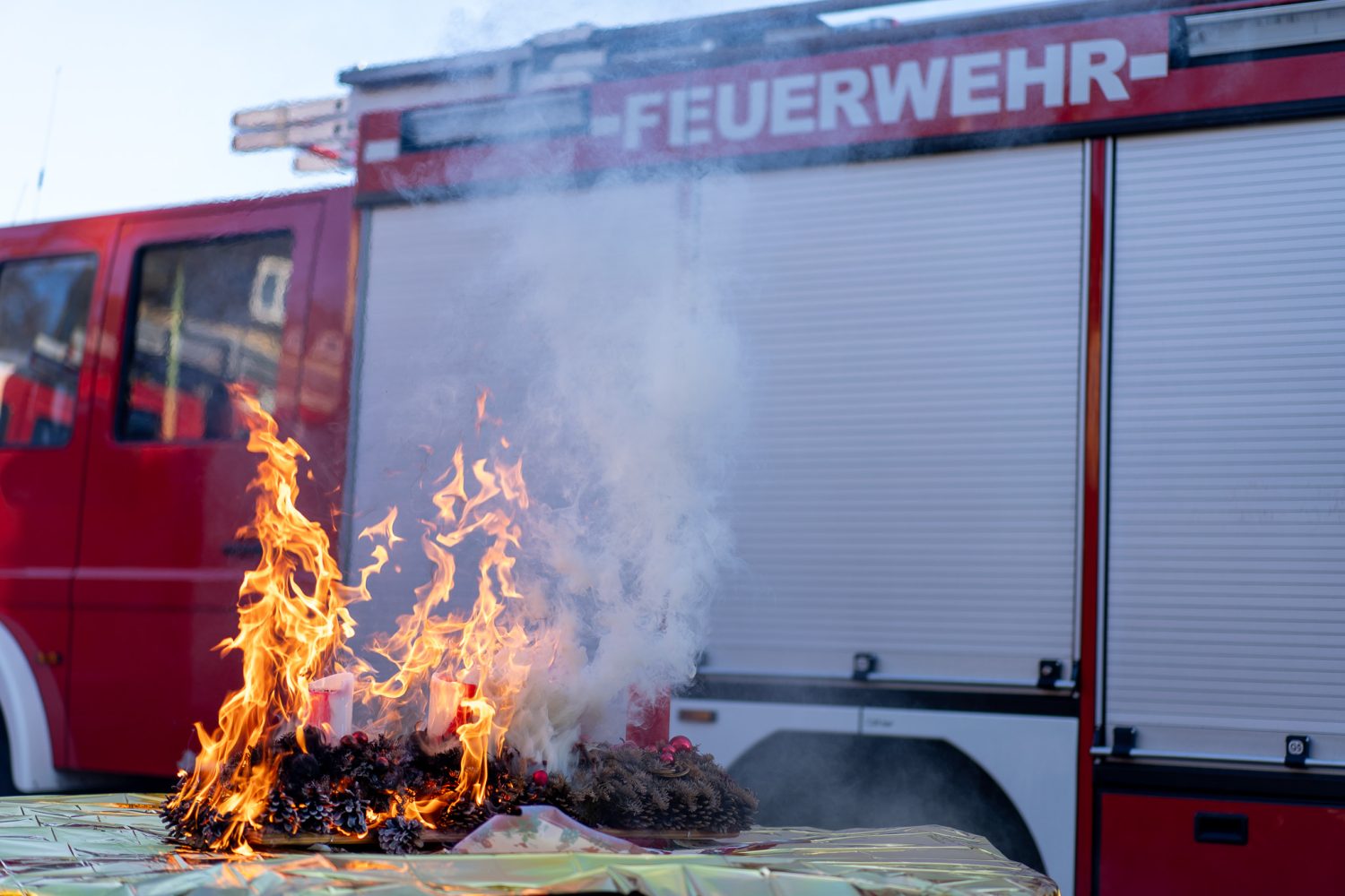 #Feuerwehr gibt Tipps für eine sichere Winter- und Weihnachtssaison