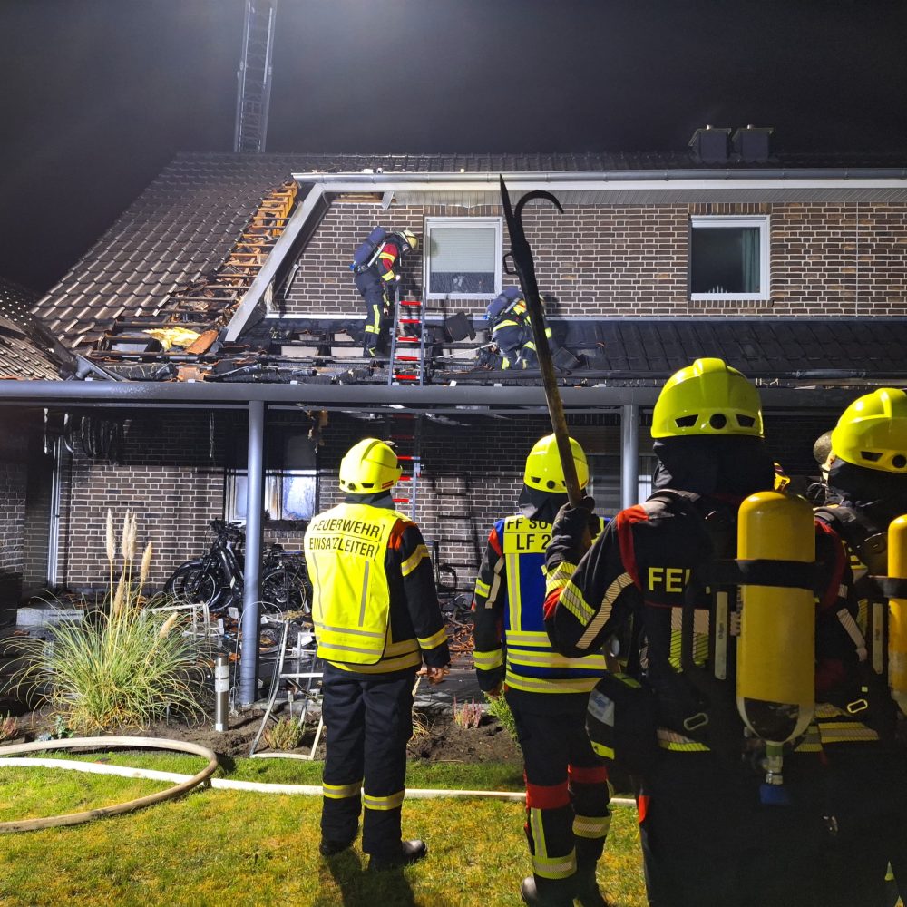 Brandeinsatz in Sottrum - Feuerwehr verhindert Schlimmeres