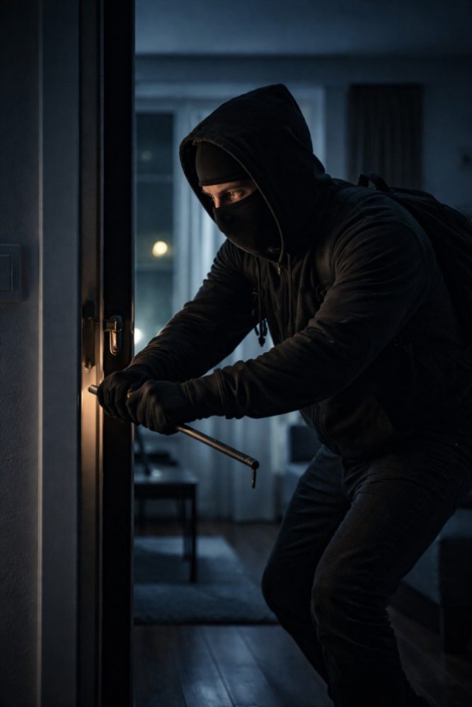 Einbrecher am Wirken gewesen