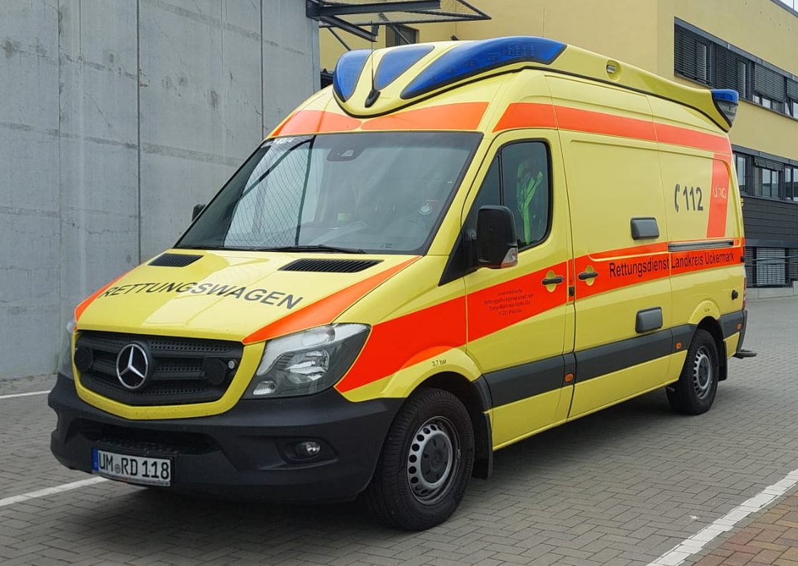 Verkehrsunfall zwischen PKW und Fußgänger