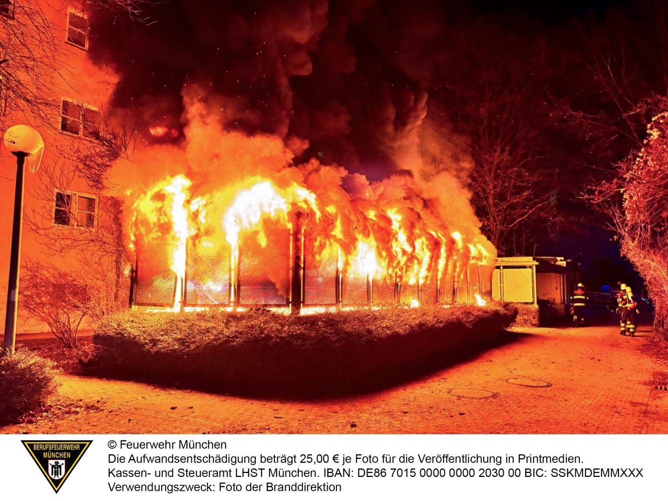 Wochenendrückblick der Feuerwehr München für den 13. bis 15. Februar 2026